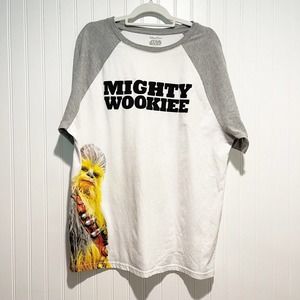 Disney Parks Star Wars Chewbacca T Shirt Mens XL